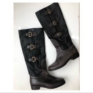 Stuart Weitzman brown knee high boots